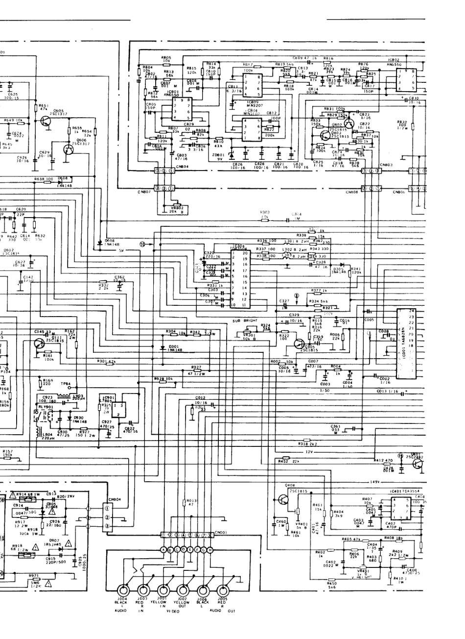 孔雀KQ71-88B彩电电路原理图_孔雀  KQ71-88A、KQ71-88B(03).pdf_第1页