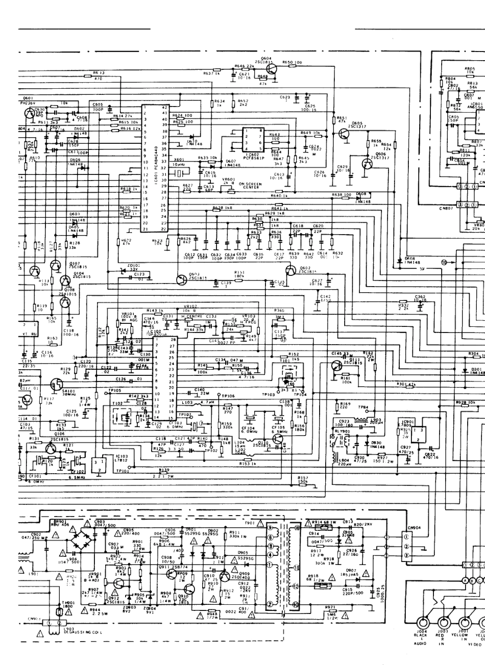 孔雀KQ71-88B彩电电路原理图_孔雀  KQ71-88A、KQ71-88B(02).pdf_第1页