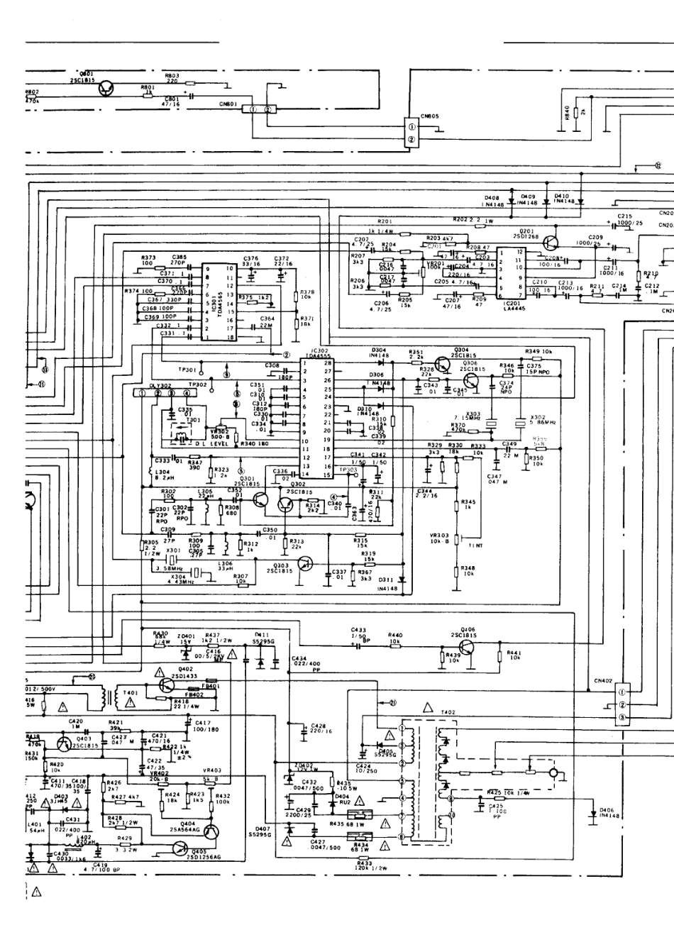 孔雀KQ71-88A彩电电路原理图_孔雀  KQ71-88A、KQ71-88B(05).pdf_第1页