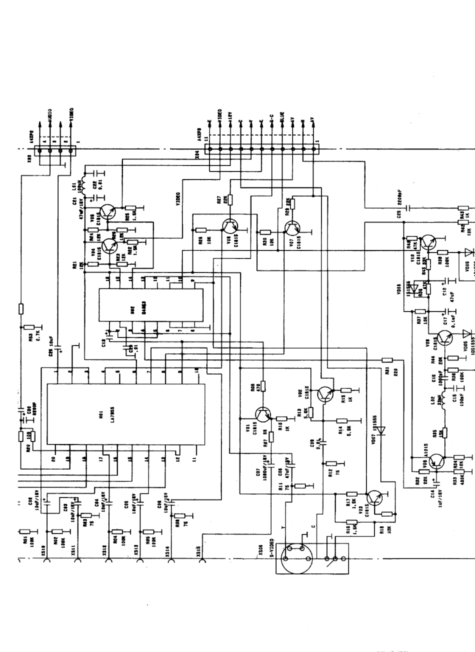 孔雀KQ64-39电视机电路原理图_孔雀  KQ64-39(08).pdf_第1页