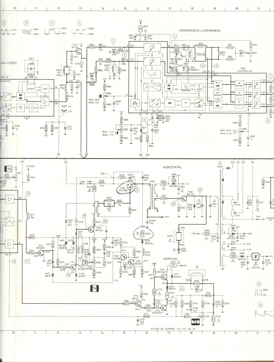 飞利浦-chassis CTZ彩电图纸_Philips-chassis CTZ.pdf_第3页