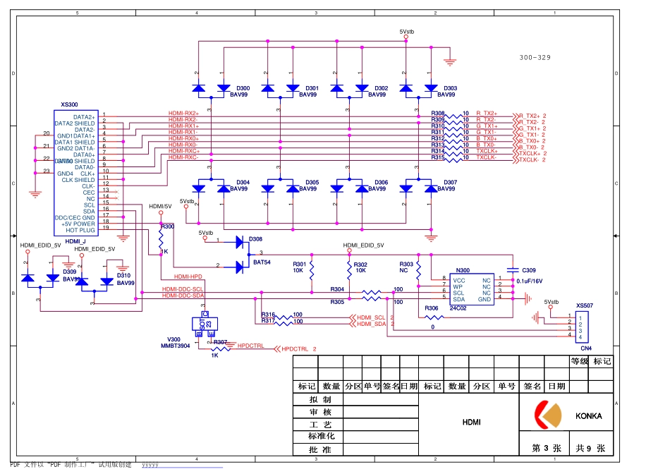 康佳液晶电视35012577板（LC32DS30 9U19B机芯）电路原理图.pdf_第3页