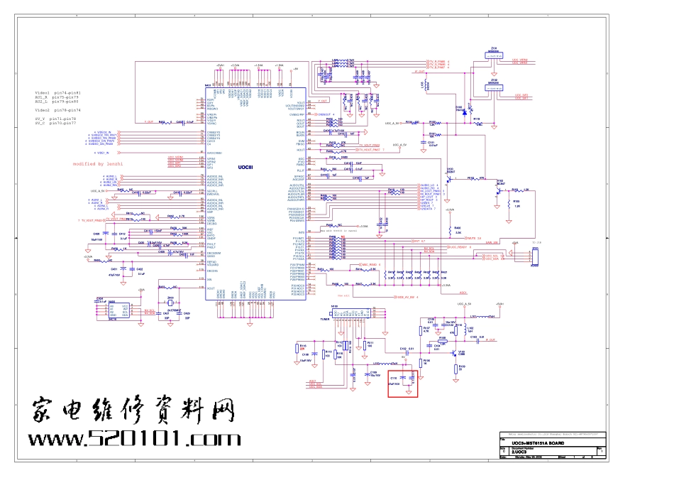 康佳液晶MST61510A TDA15063(35009466主板)原理图_康佳-MST61510A TDA15063(35009466)(主板)-图纸.pdf_第1页