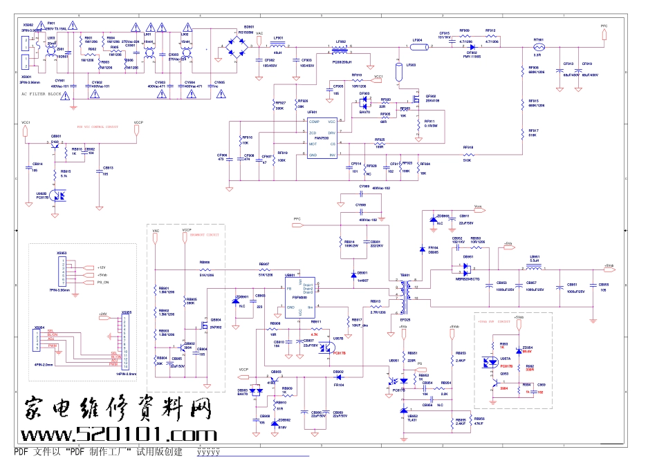 康佳液晶KPS L180C3-01(34006817)(35014447)电源板原理图_康佳-KPS L180C3-01(34006817)(35014447)(电源)-图纸.pdf_第1页