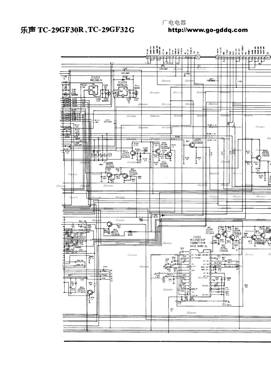 松下TC-29GF32G彩电图纸_松下  TC-29GF30R、TC-29GF32G(03).pdf_第1页