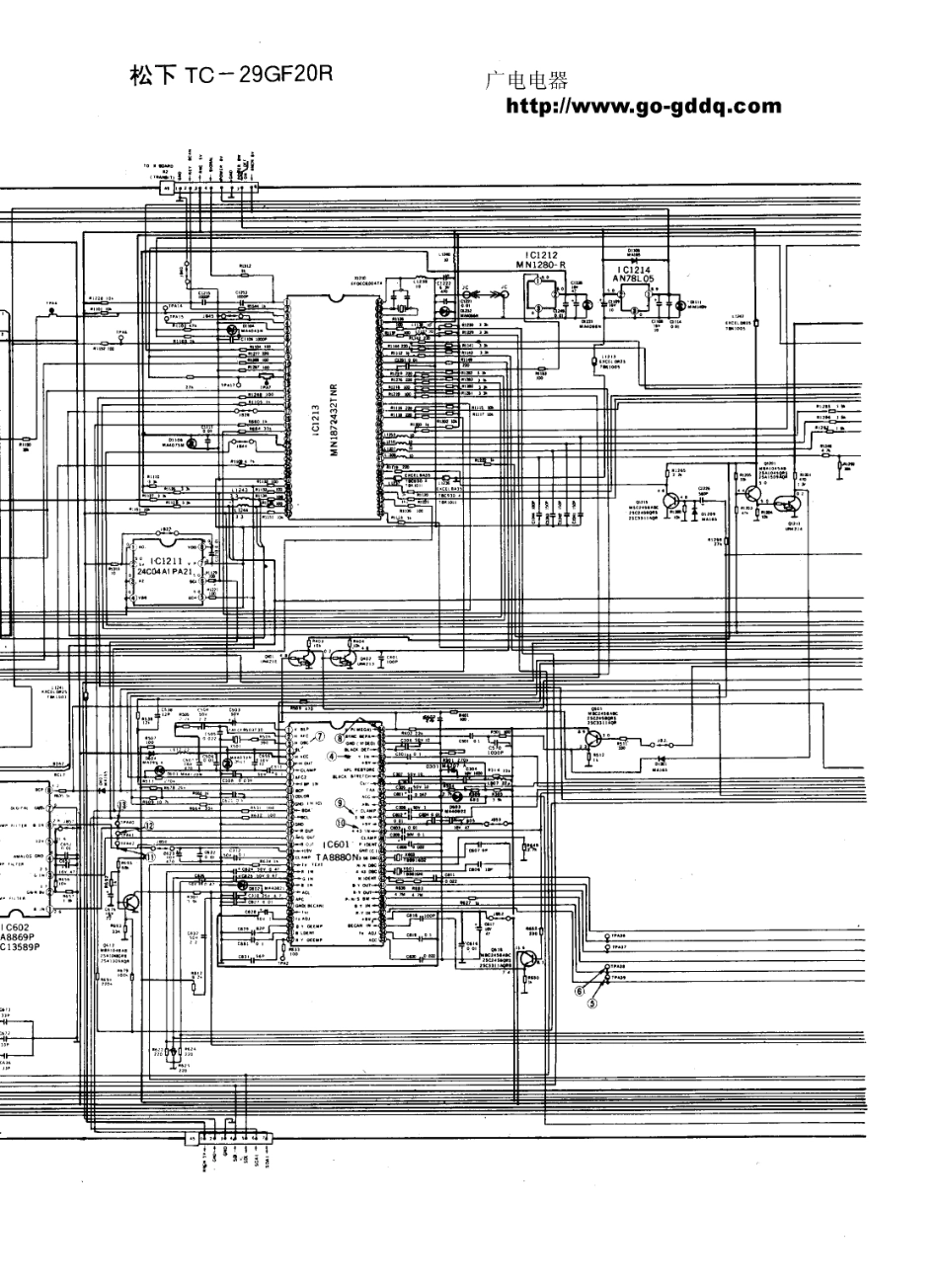 松下TC-29GF20R彩电图纸_松下  TC-29GF20R(04).pdf_第1页