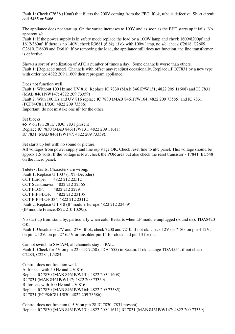 TV_Philips3A_PHILIPS CHASSIS 3A REPAIR TIPS.pdf_第2页