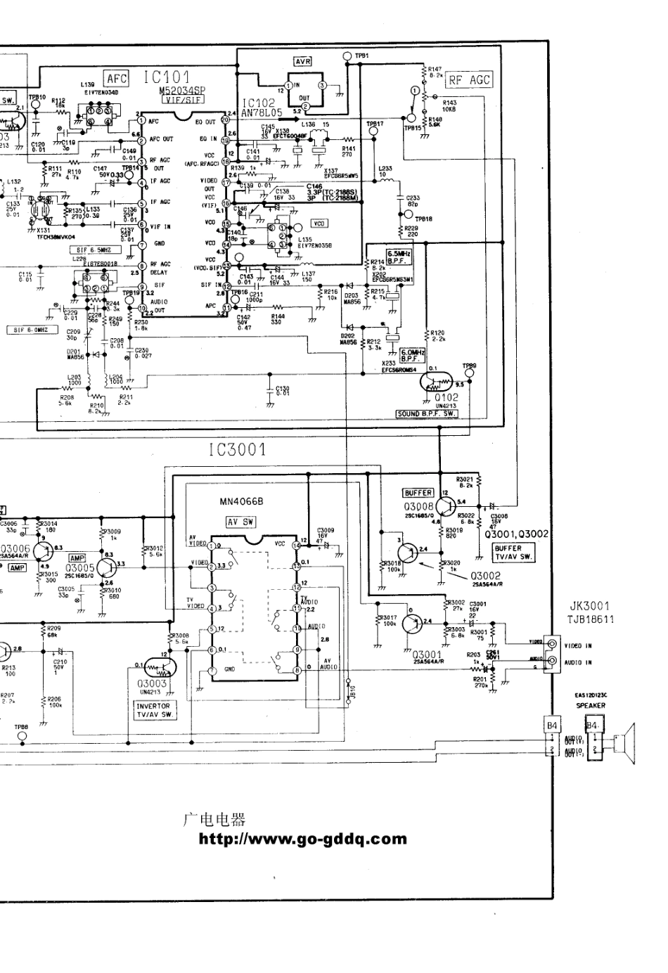 松下TC-2188M原理图_松下  TC-2188M(06).pdf_第1页