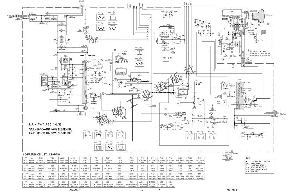 JVC胜利25AVL81B彩电电路原理图_25avl81b.pdf_第1页