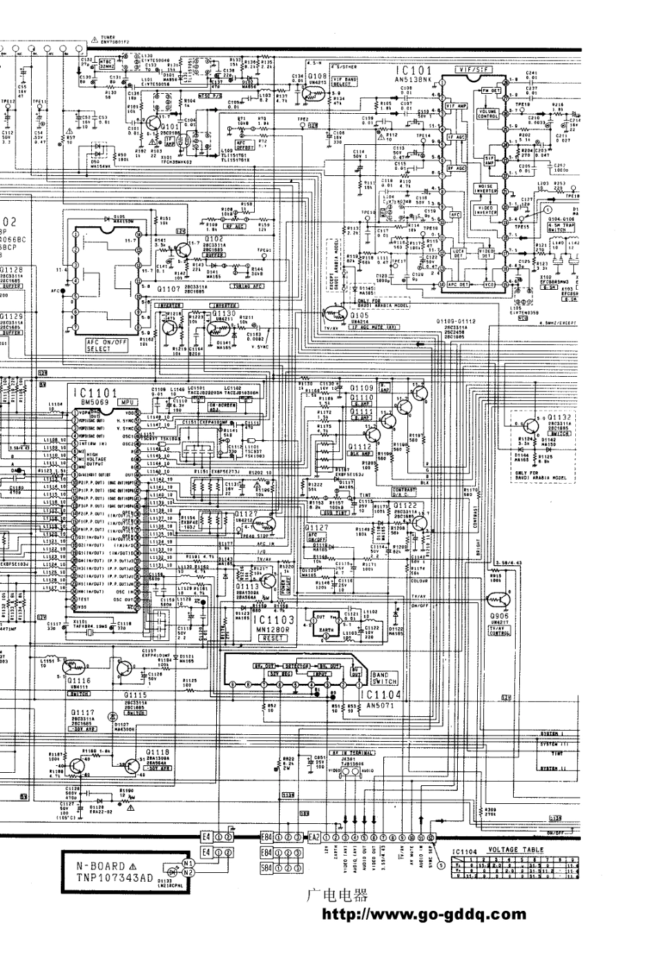 松下TC-2187XR原理图_松下  TC-2187XR(02).pdf_第1页