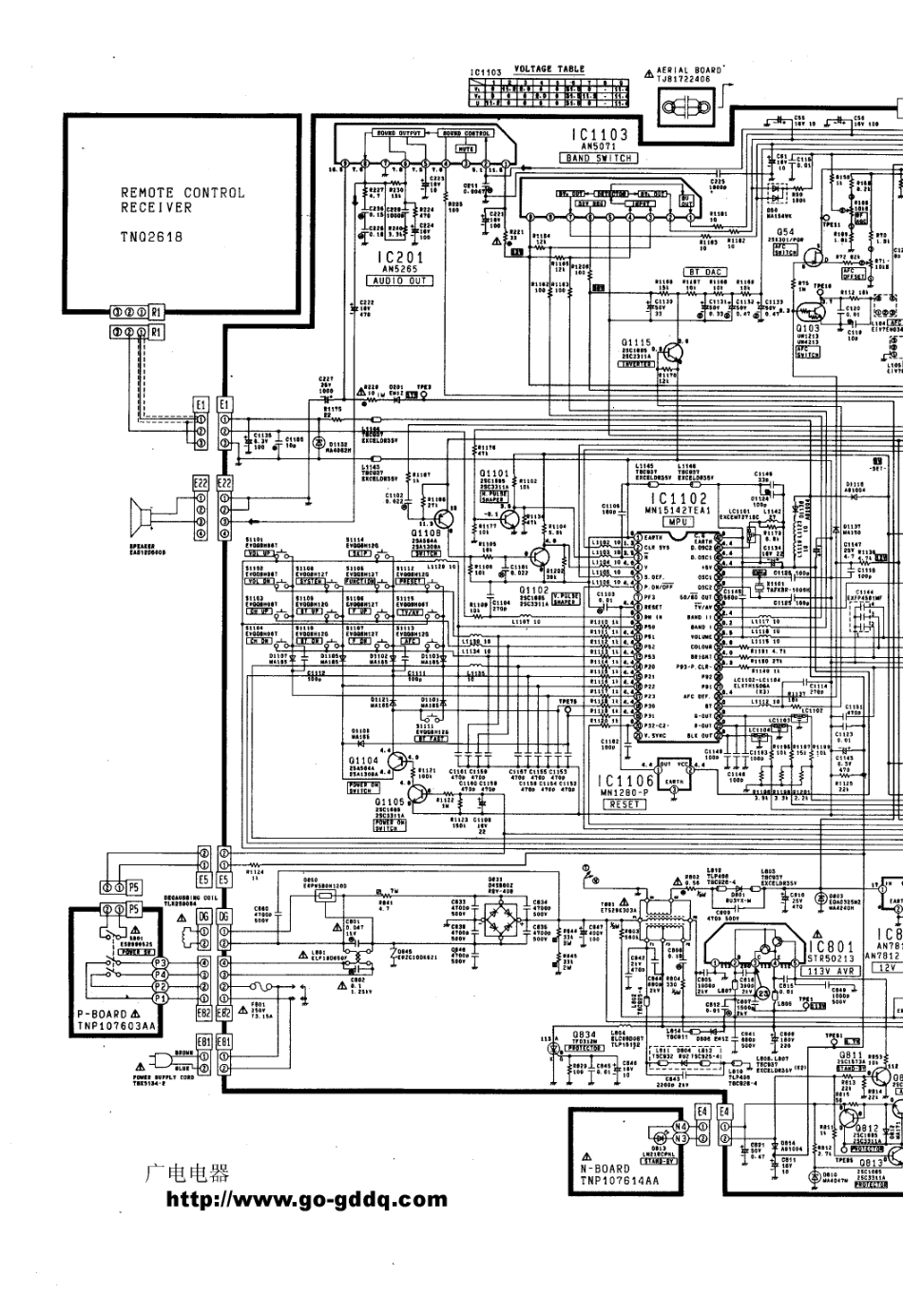 松下TC-2186CV原理图_松下  TC-2186CV、TC-2186DDV(03).pdf_第1页