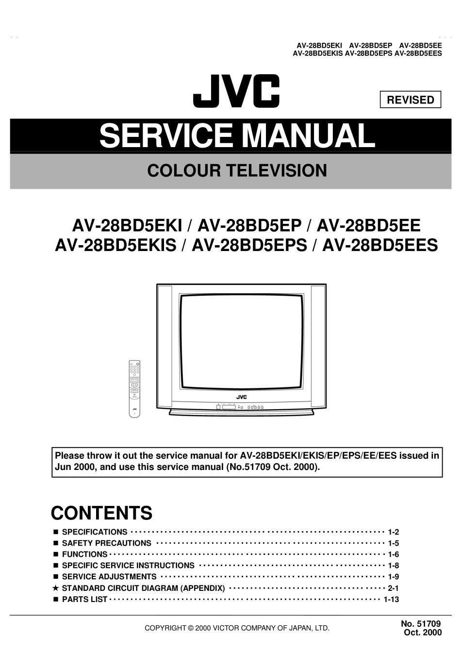 JVC-AV28DB5EKI维修手册_JVC-1.pdf_第1页