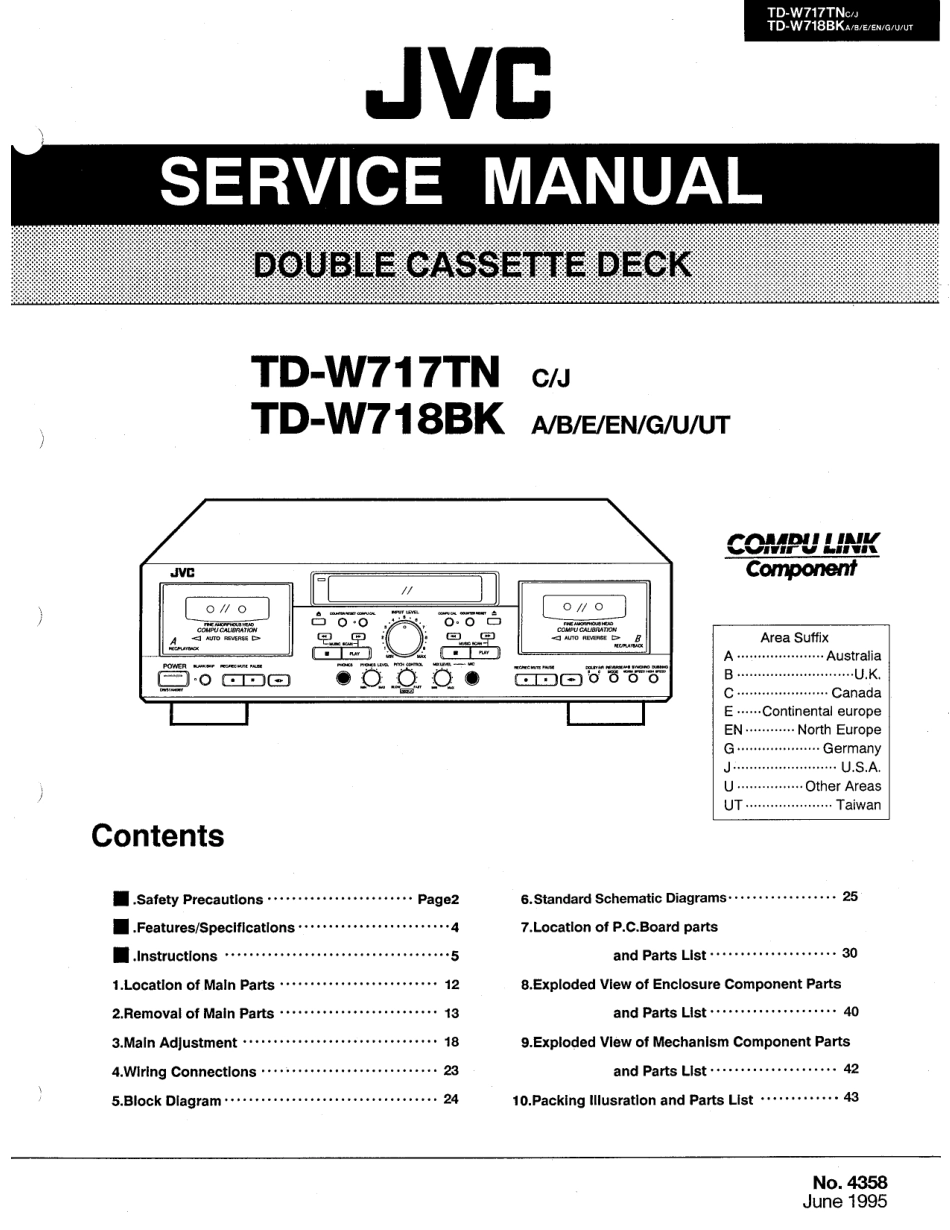 JVC TD-W717维修手册.pdf_第1页