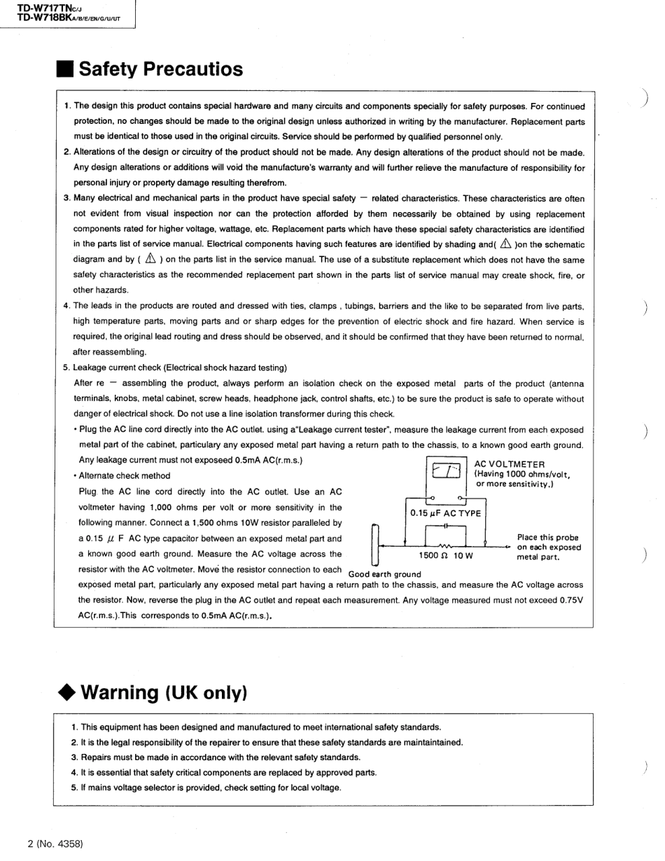 JVC TD-W717维修手册.pdf_第2页