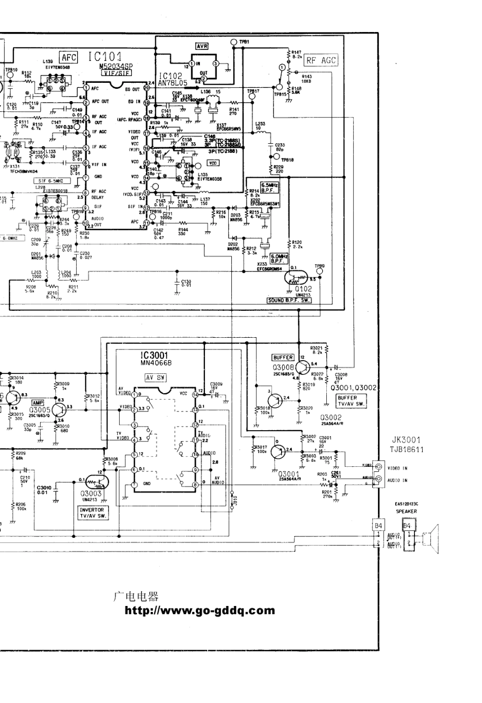 松下TC-2173原理图_松下  TC-2188(06).pdf_第1页