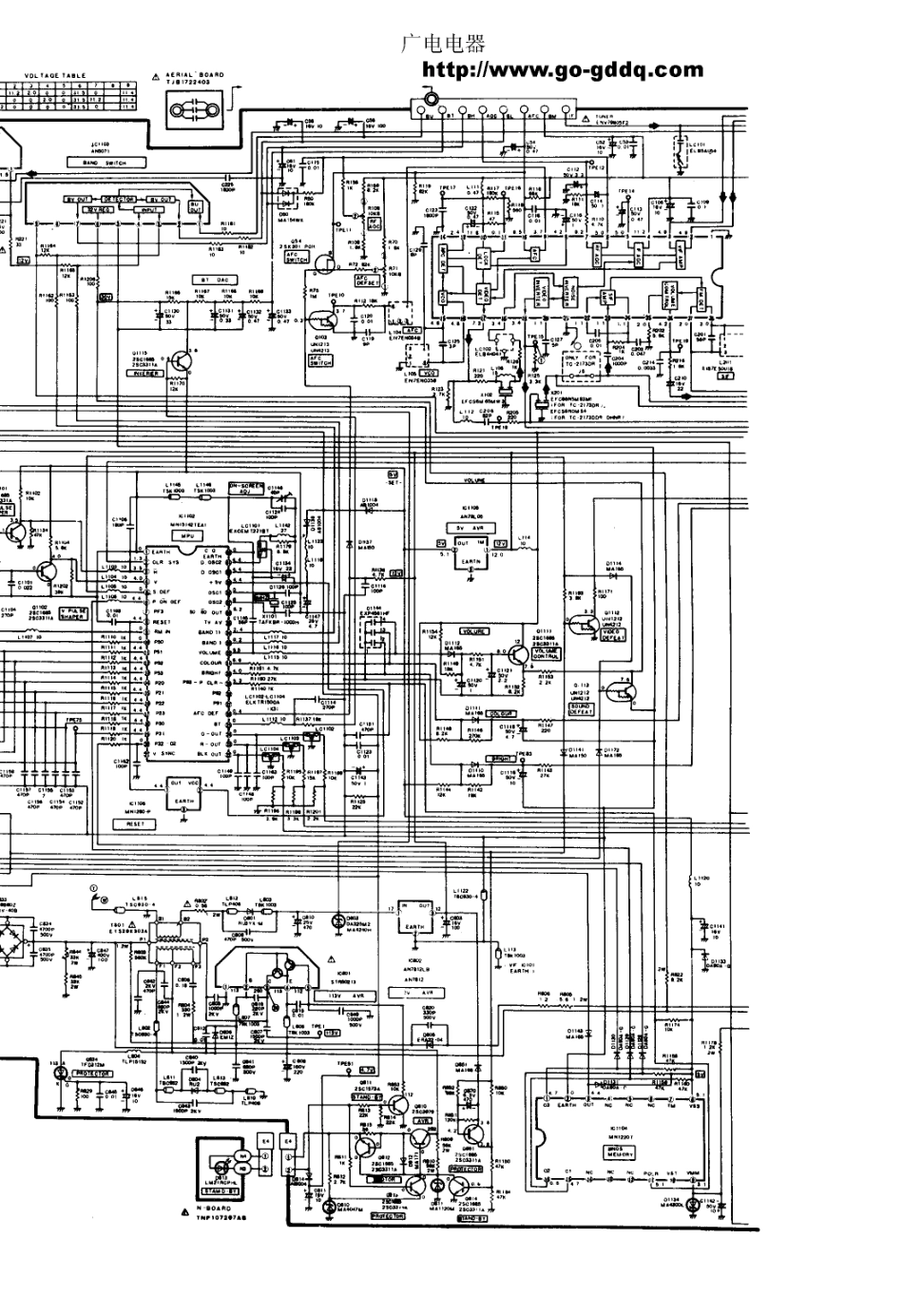 松下TC-2173原理图_松下  TC-2173DR、TC-2173DDR、TC-2173DHNR(04).pdf_第1页