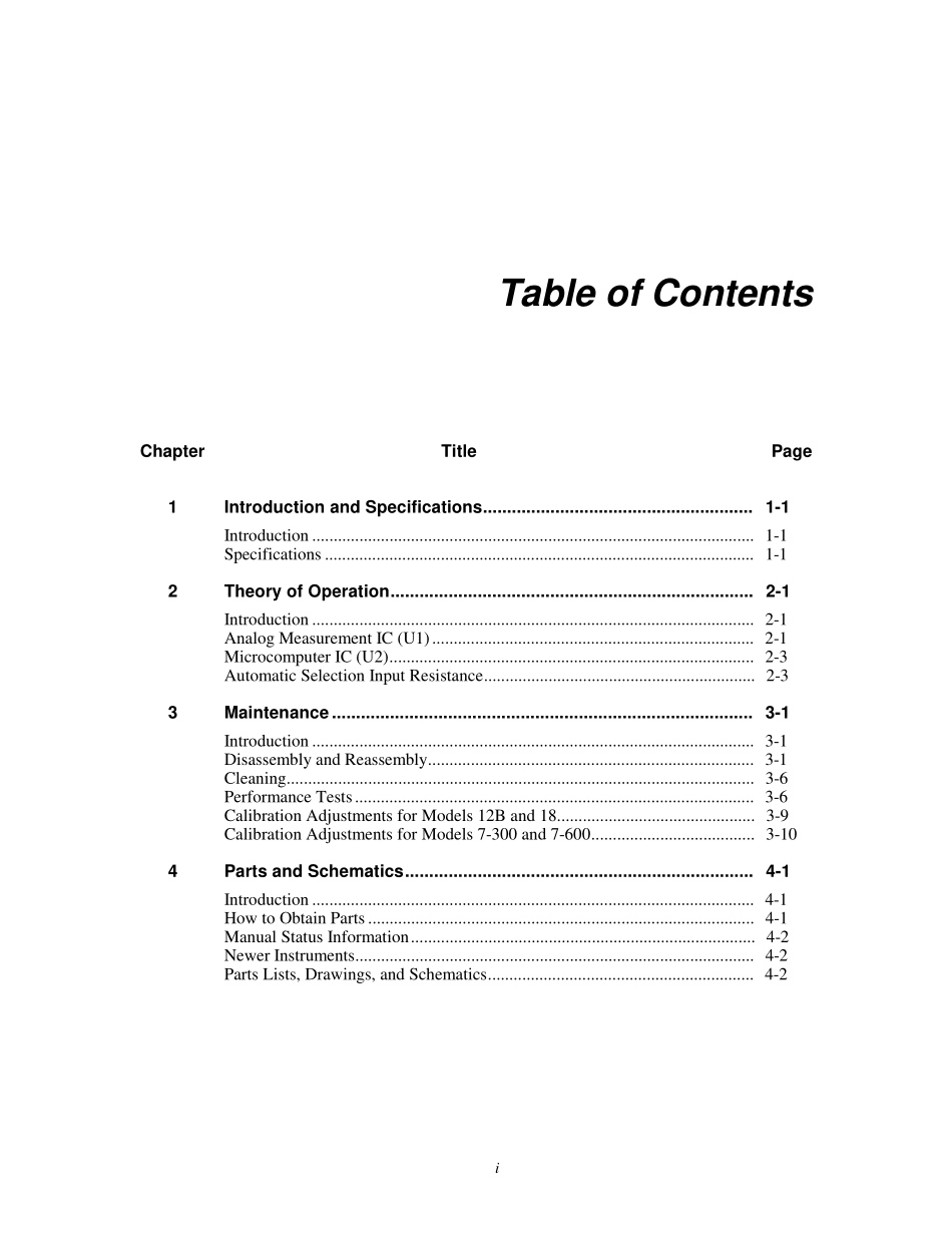 福禄克FLUKE 12B数字万用表电路原理图.pdf_第3页