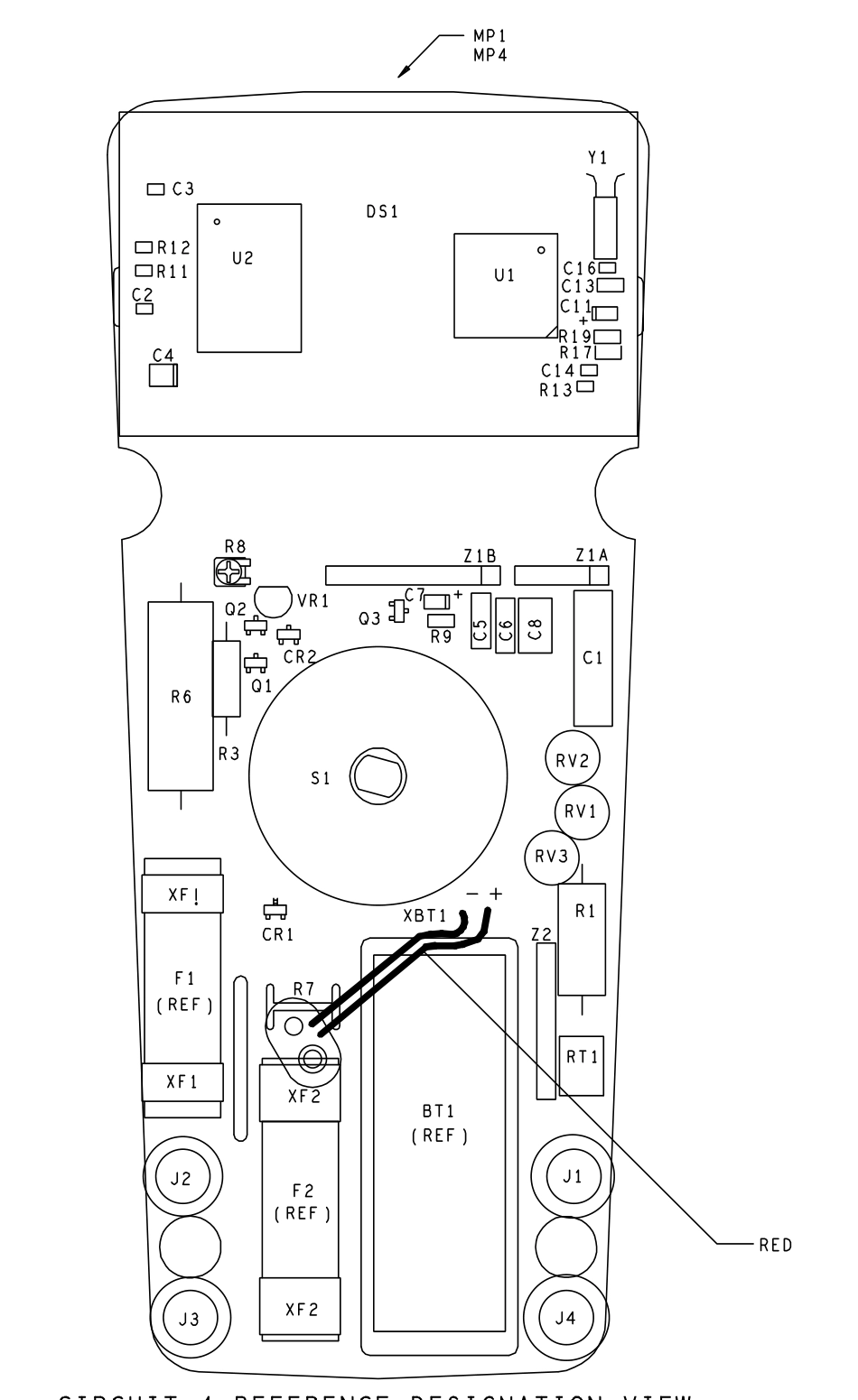 福禄克FLUKE 77系列数字万用表电路原理图.pdf_第1页