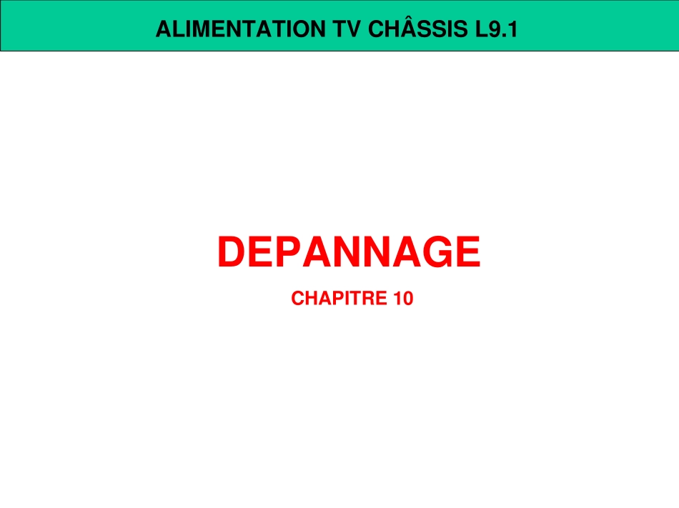 TV_PhilipsL91_chapitre 10 depannage.pdf_第1页