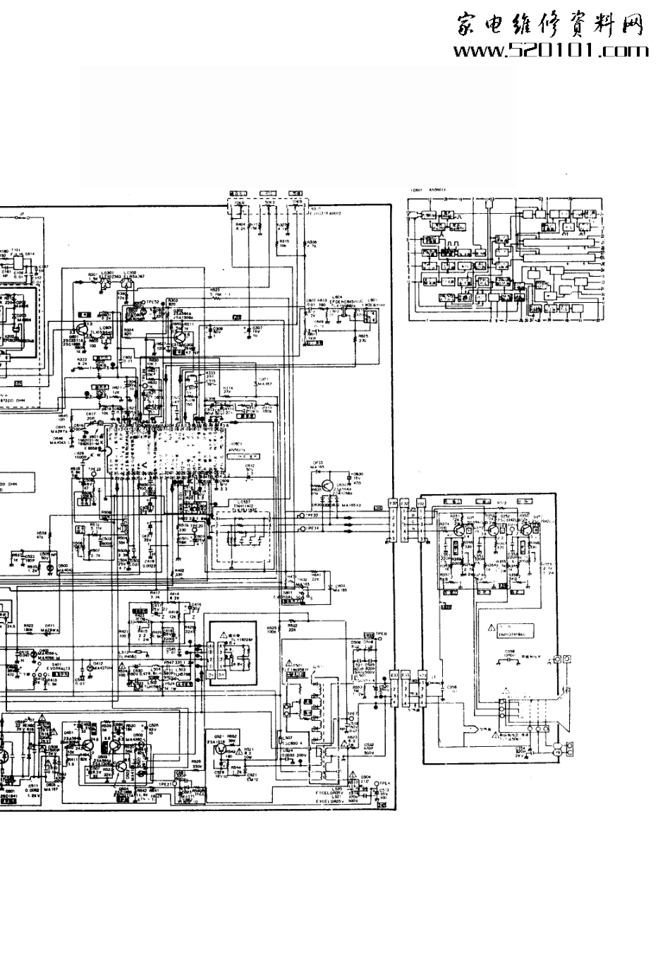 松下TC-2173DDR彩电原理图_松下  TC-2173DR、TC-2173DDR、TC-2173DHNR(02).pdf_第1页