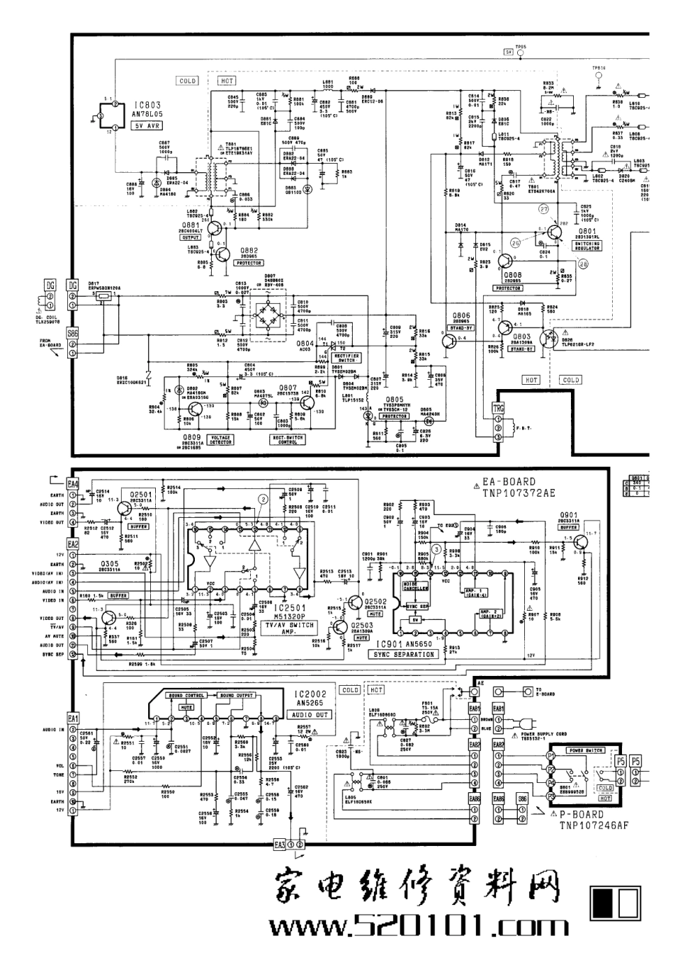 松下TC-2171EE彩电原理图_松下TC-2171EE.pdf_第1页