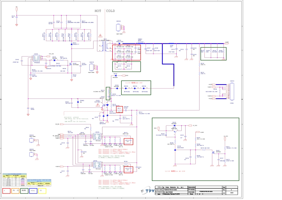 飞利浦液晶电视715G6335电源板电路图.pdf_第3页