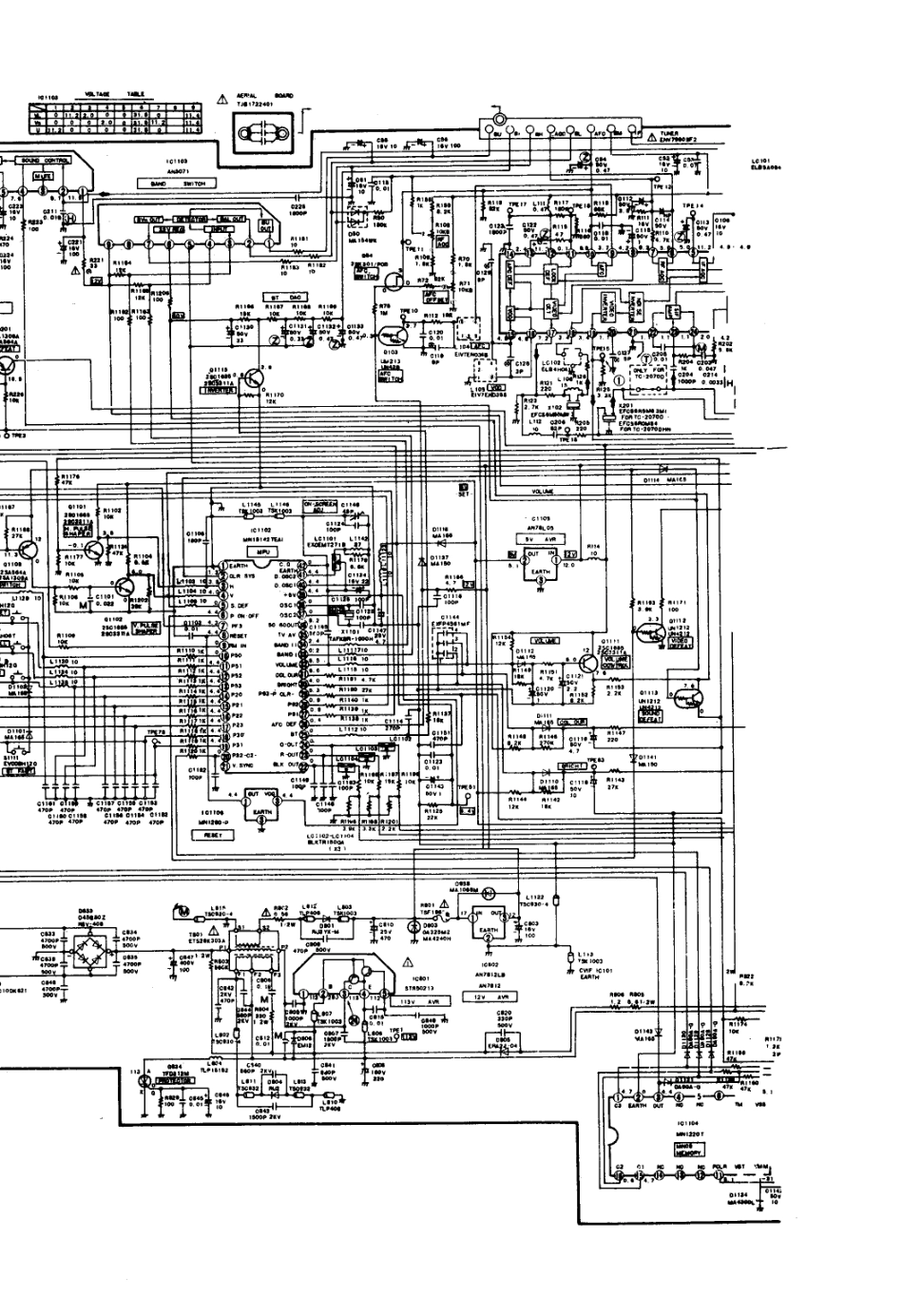 松下TC-2170DR彩电原理图_松下  TC-2170D、TC-2170DR、TC-2170DDR、TC-2170DHNR(02).pdf_第1页