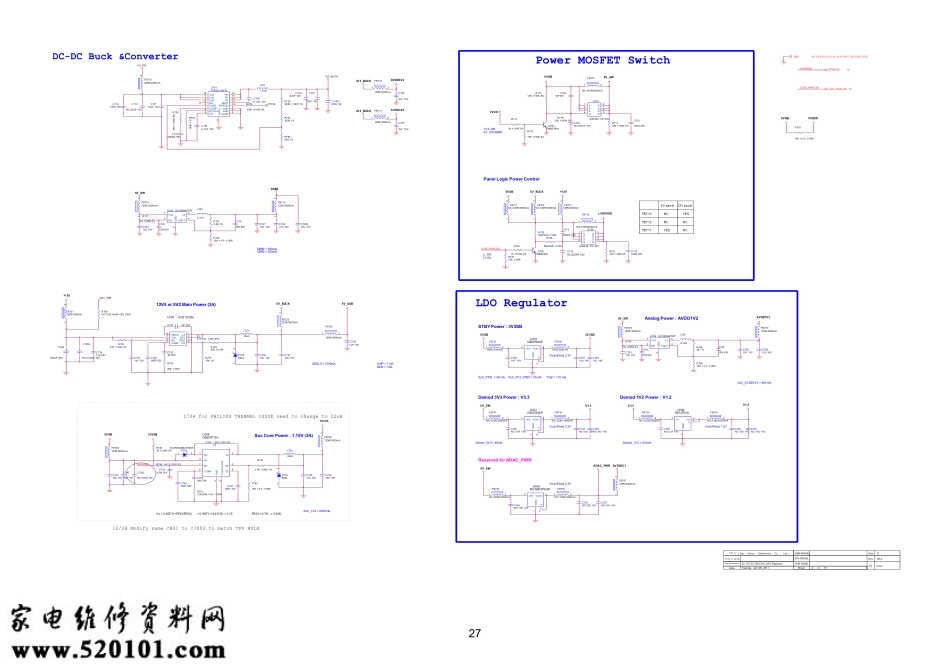 飞利浦液晶712G4611-M1A-000-004K驱动板电路图.pdf_第2页