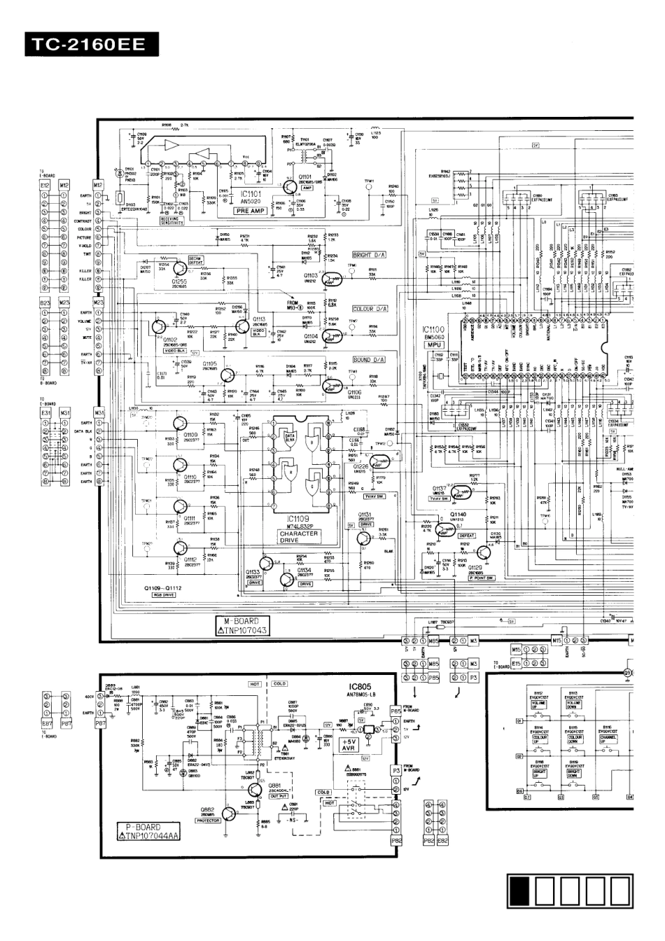 松下TC-2160EE彩电图纸.pdf_第3页