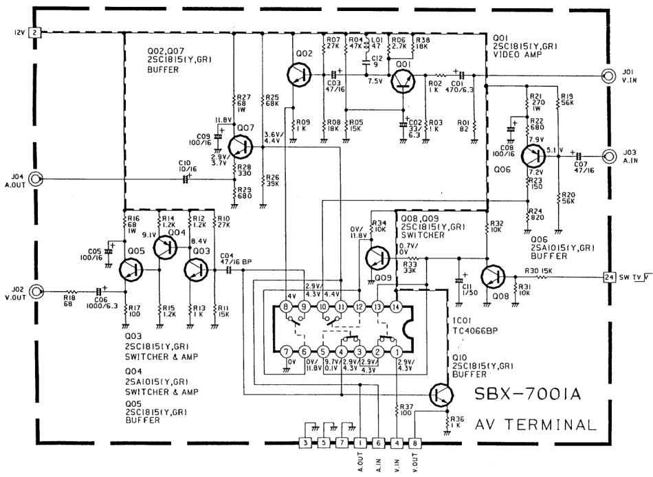 JVC C211ED彩电电路原理图.pdf_第1页