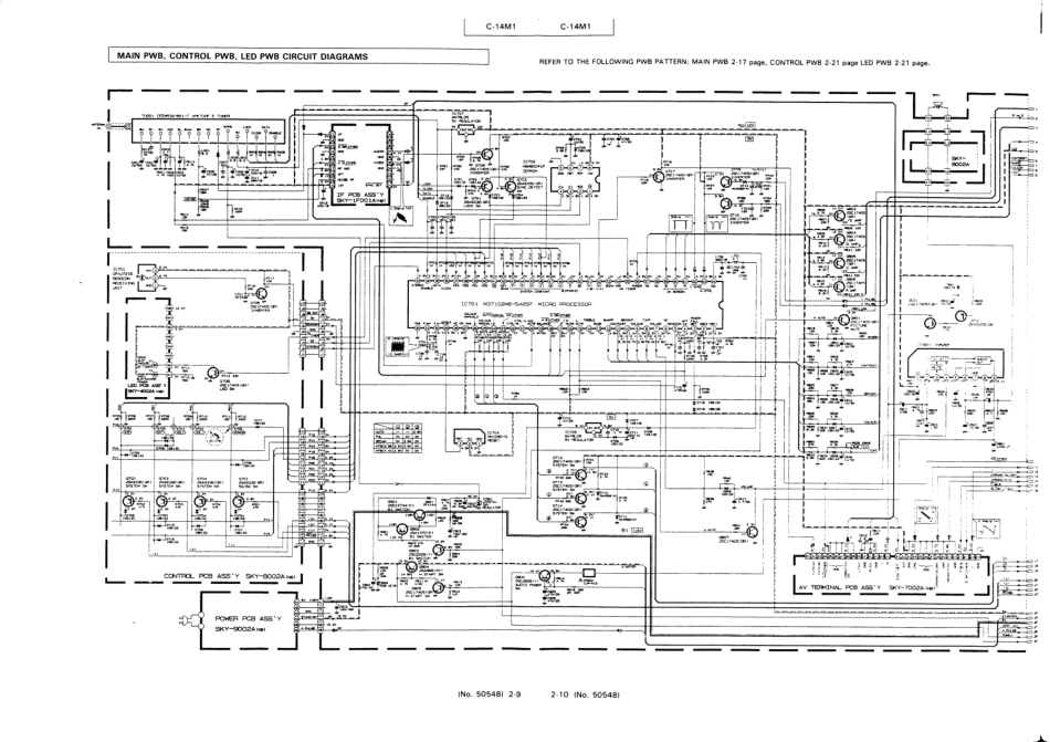 JVC C-14M1彩电图纸_JVC C-14M1.pdf_第3页