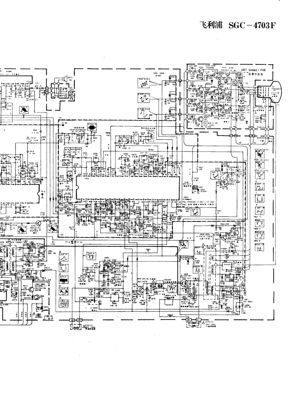 飞利浦SGC-4703F彩电电路原理图_飞利浦  SGC-4703F(02).pdf_第1页