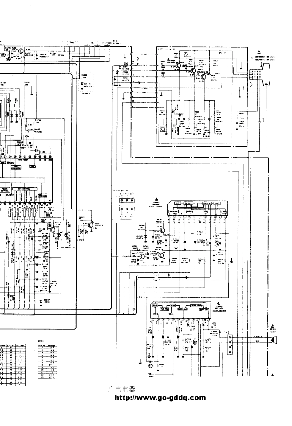 日立C25D8A彩电原理图_日立  C25D8A(04).pdf_第1页