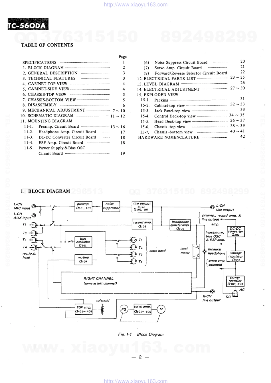 索尼SONY TC-560DA电路图.pdf_第2页