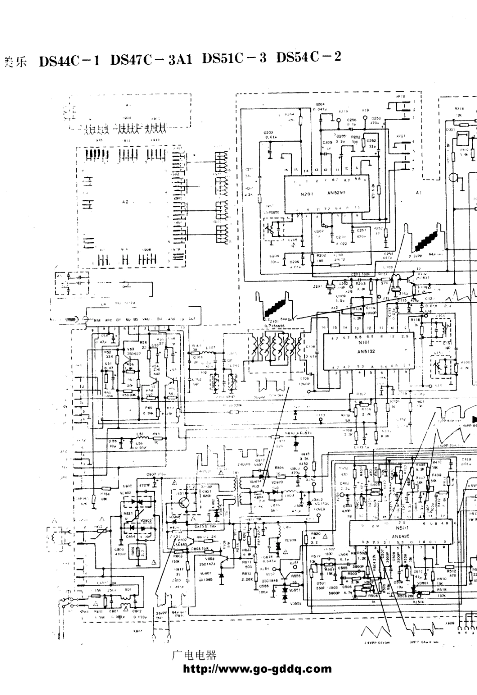 松下TC-866DH原理图_美乐  DS44C-1、DS47C-3A1、DS51C-3、DS54C-2(01).pdf_第1页