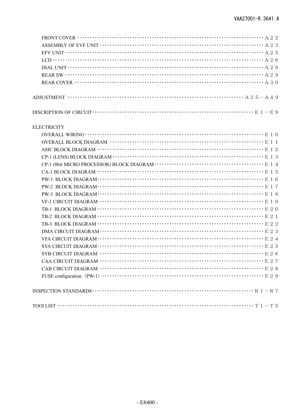 尼康CP8400-R数码相机维修手册_nikon_CP8400-R.pdf_第3页