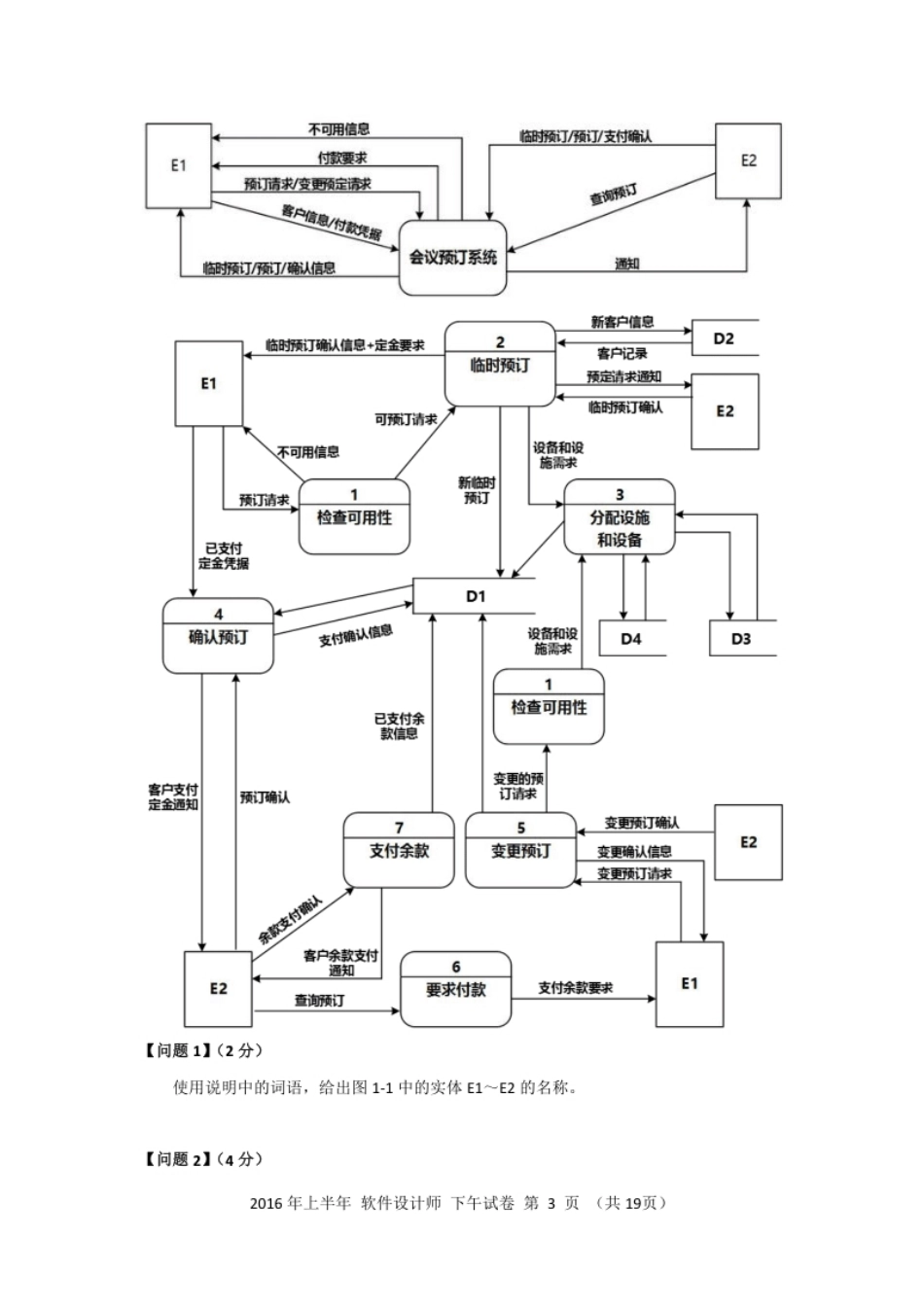 2016年上半年软件设计师应用技术.pdf_第3页