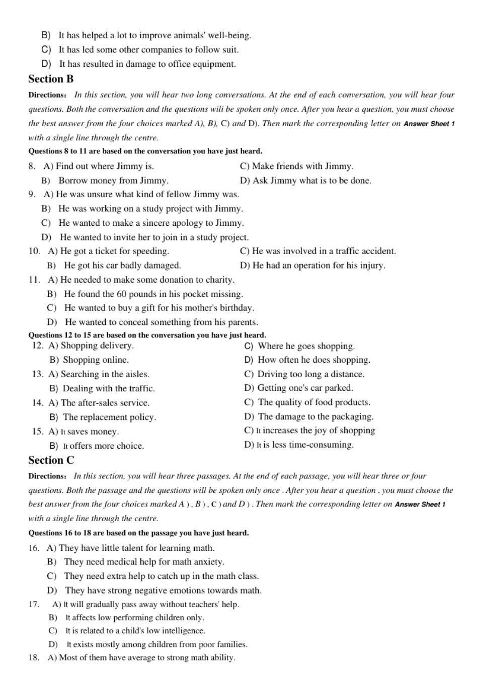 2021.06大学英语四级_真题_02.pdf_第2页