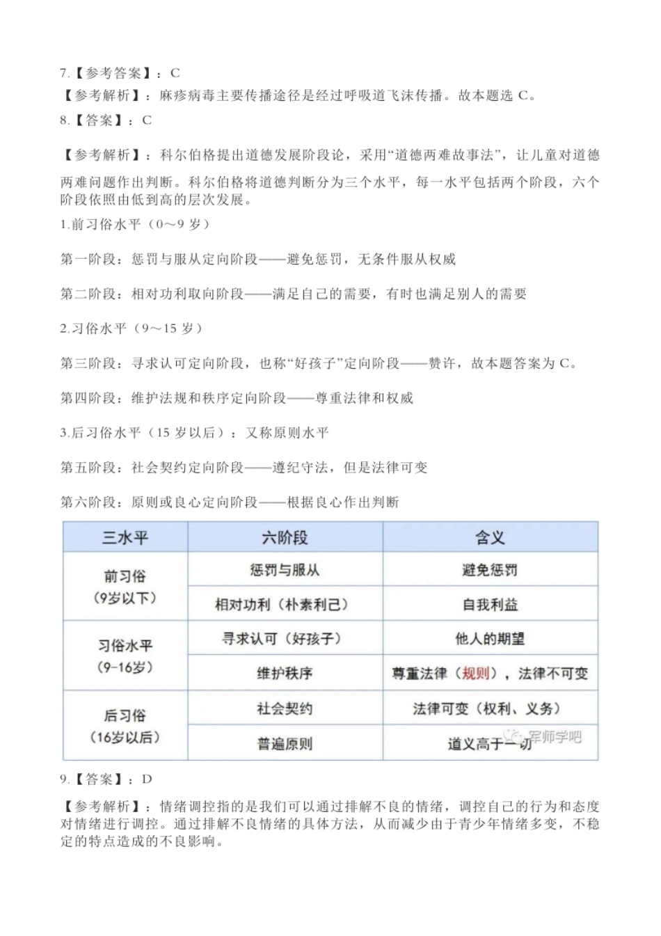 2023上小学教师资格证考试《教育教学知识与能力》真题答案解析.pdf_第2页