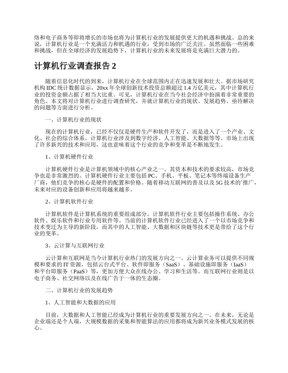 计算机行业调查报告.docx_第2页