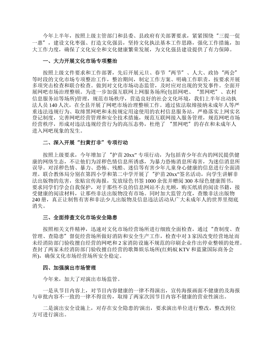 文化执法人员述职报告.docx_第2页