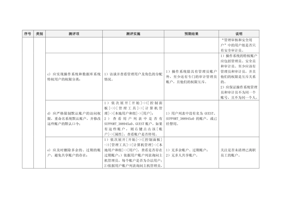 三级-Windows2003测评指导书-三级S3A3G3-10版.pdf_第3页