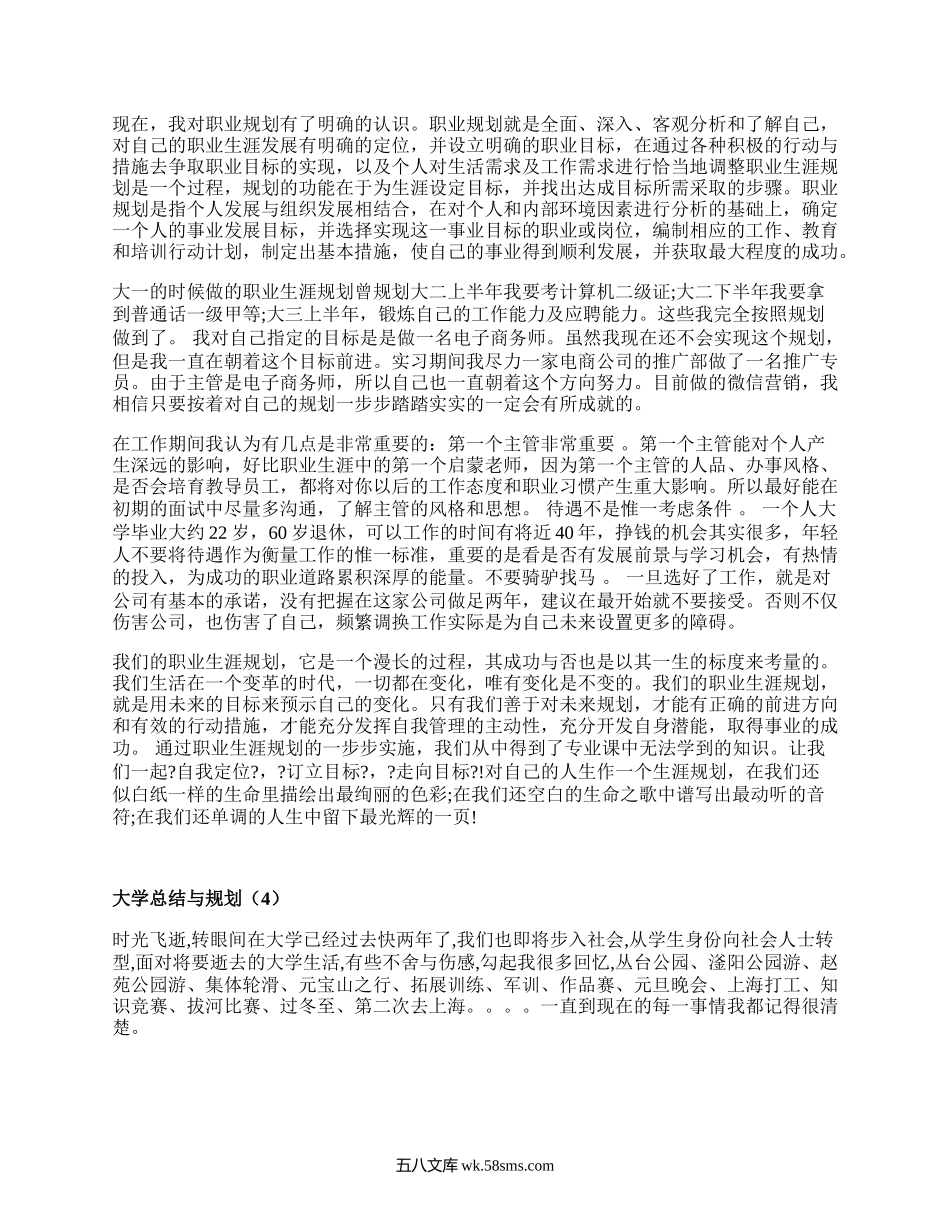 大学总结与规划（汇编4篇）.docx_第3页