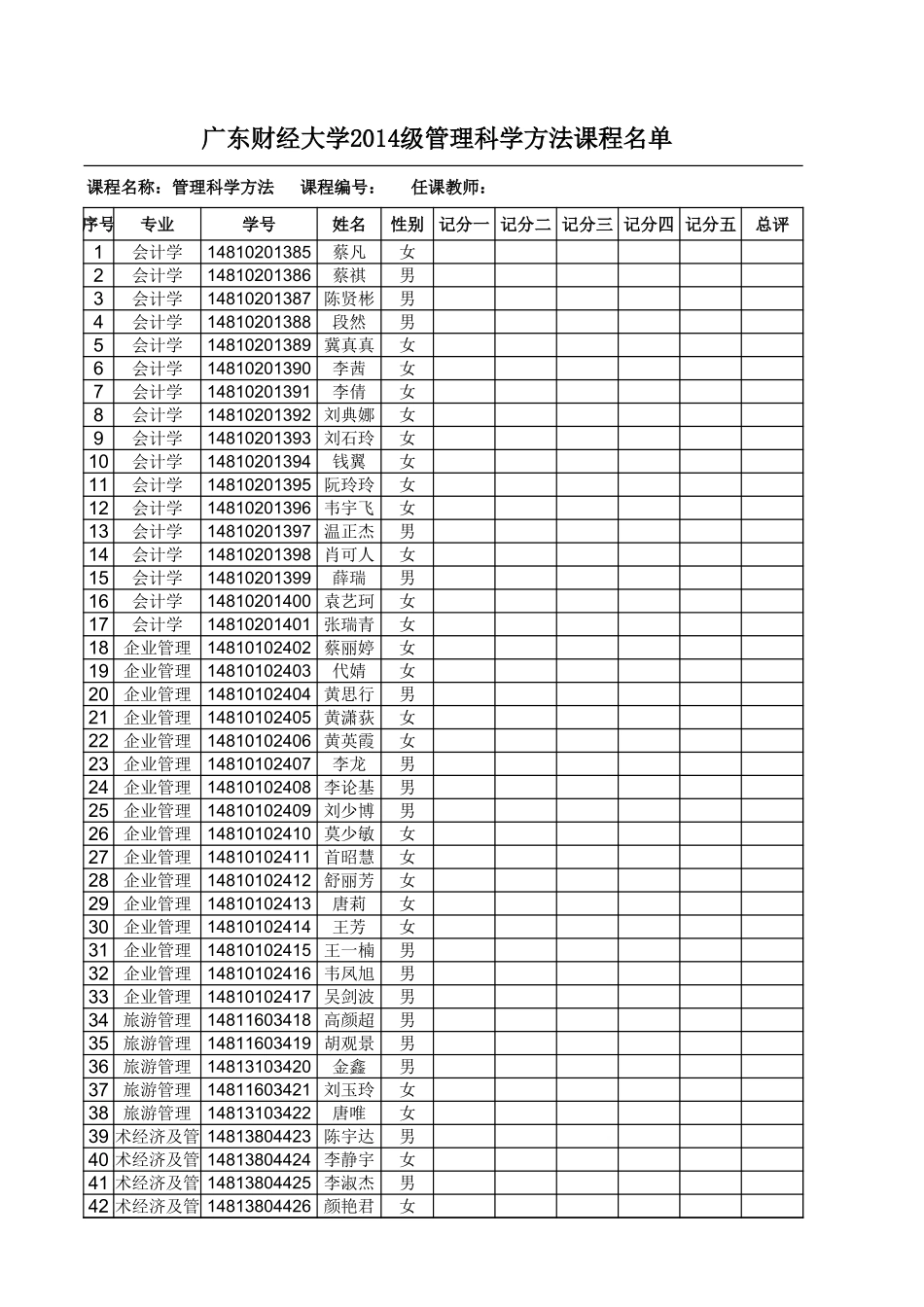 管理科学方法.xls_第1页