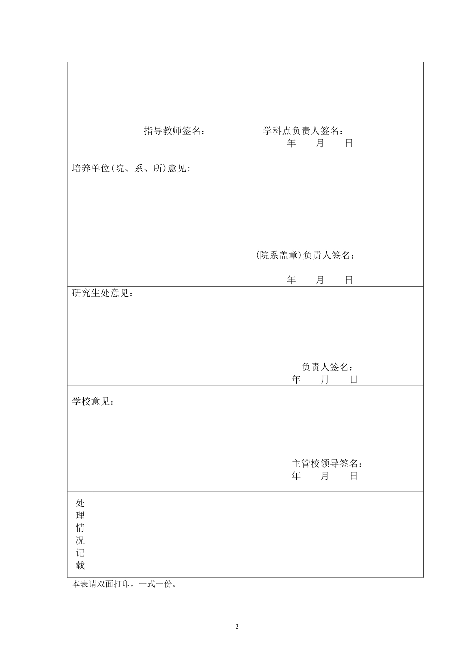 广东财经大学研究生休(退)学申请表.doc_第2页