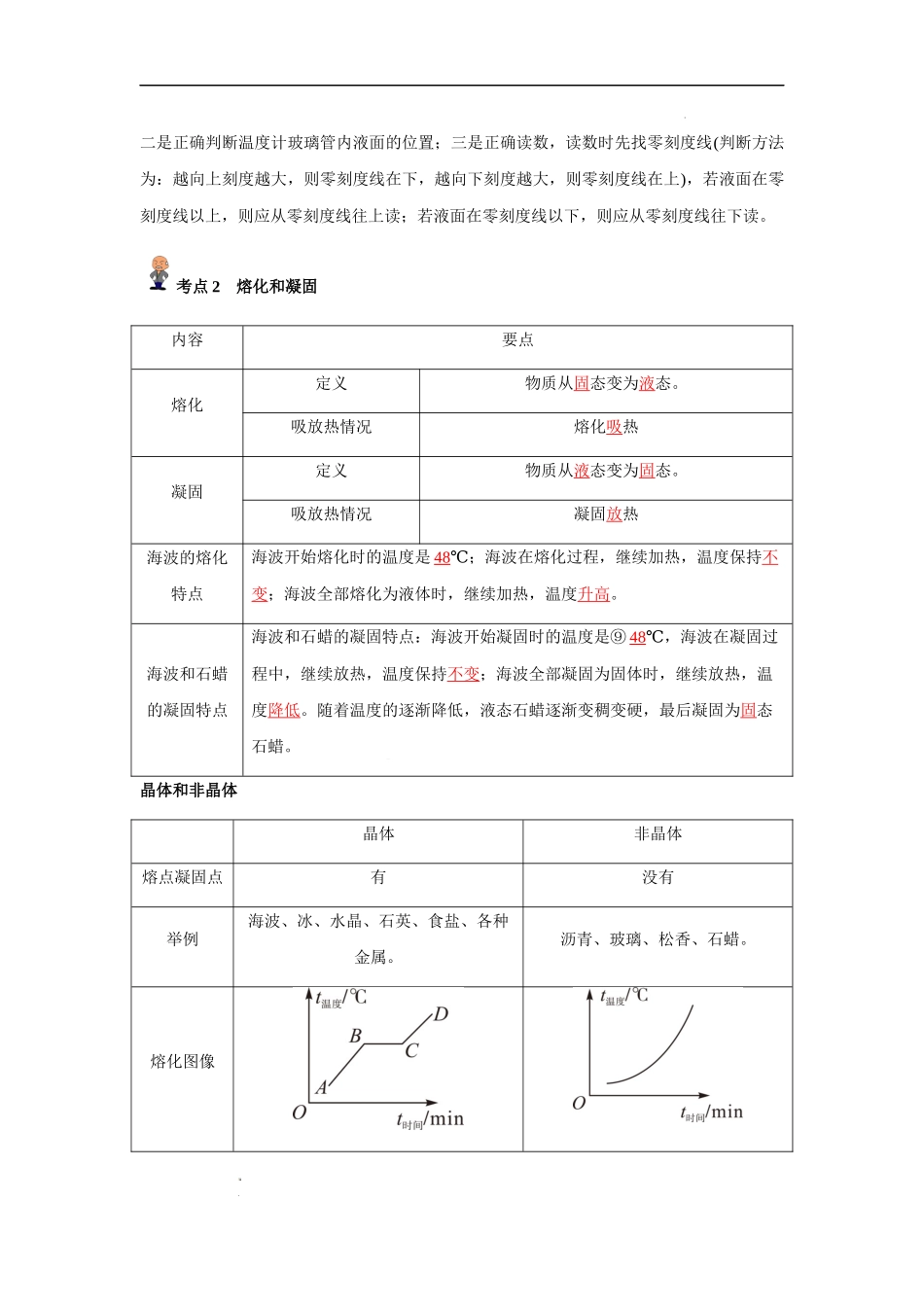 专题04 物态变化(解析版)-备战中考物理精选考点专练（知识清单+基础+拔高）.docx_第2页