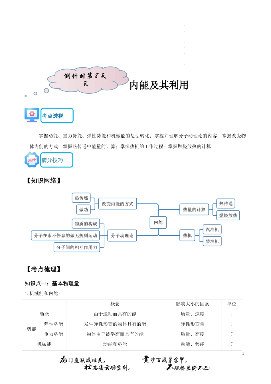 物理（四）-2024年中考考前20天终极冲刺攻略.docx_第3页