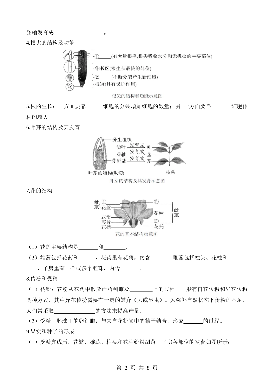 主题04 植物的生活（重要概念）.docx_第2页