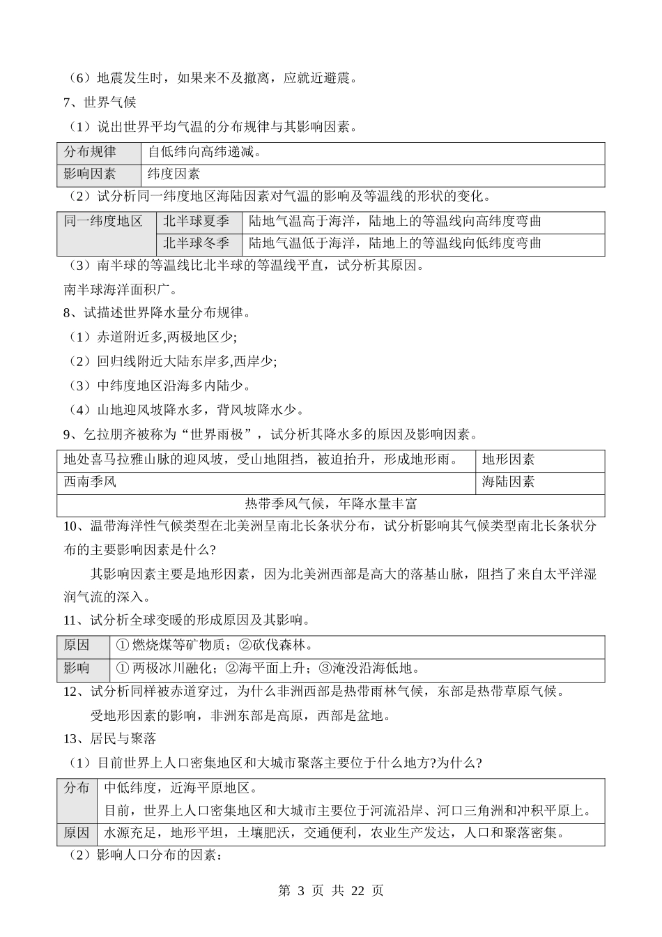 中考地理常考简答题汇编（知识总结）.docx_第3页