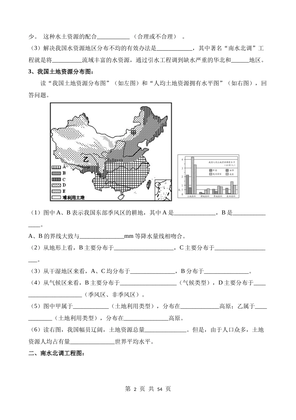 专题20_中国的自然资源.docx_第2页